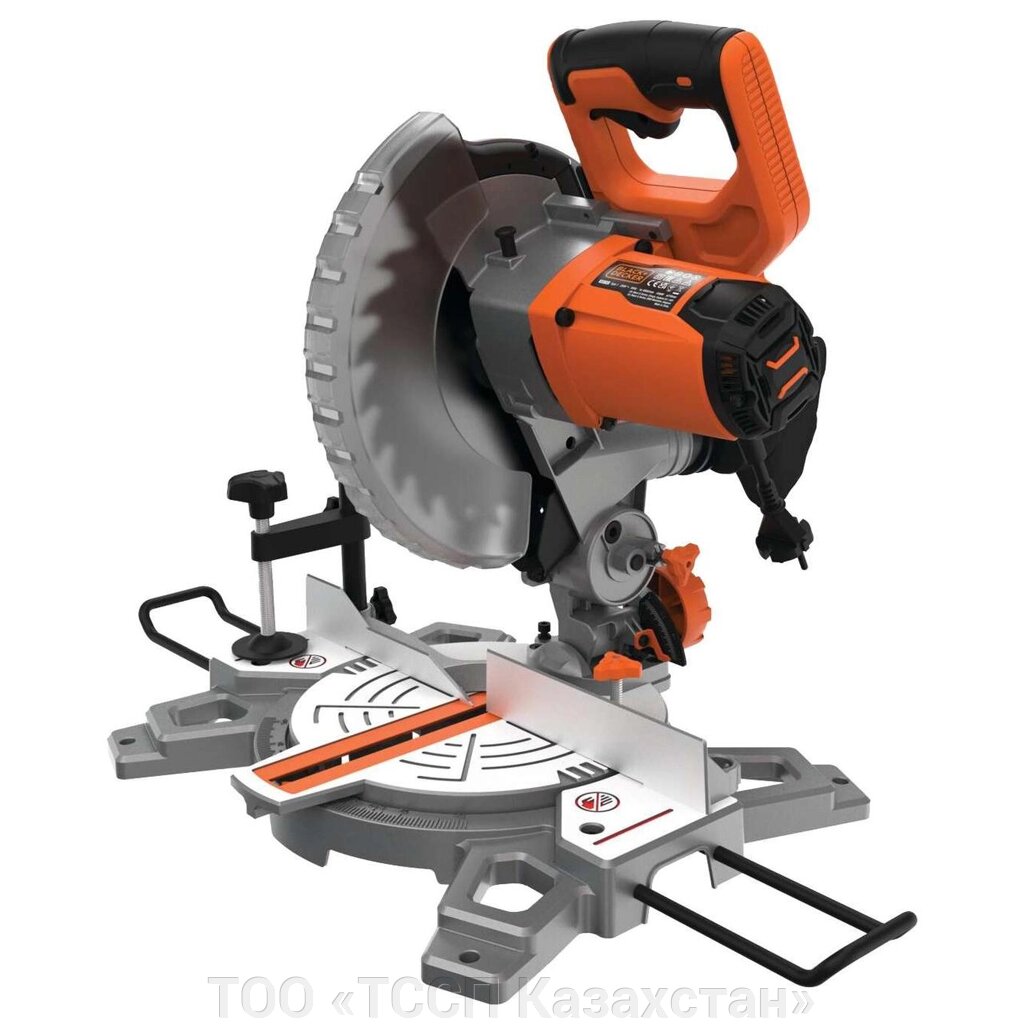 Торцовочная пила BLACK+DECKER 1500Вт 216х30мм BES702-QS от компании ТОО «ТССП Казахстан» - фото 1