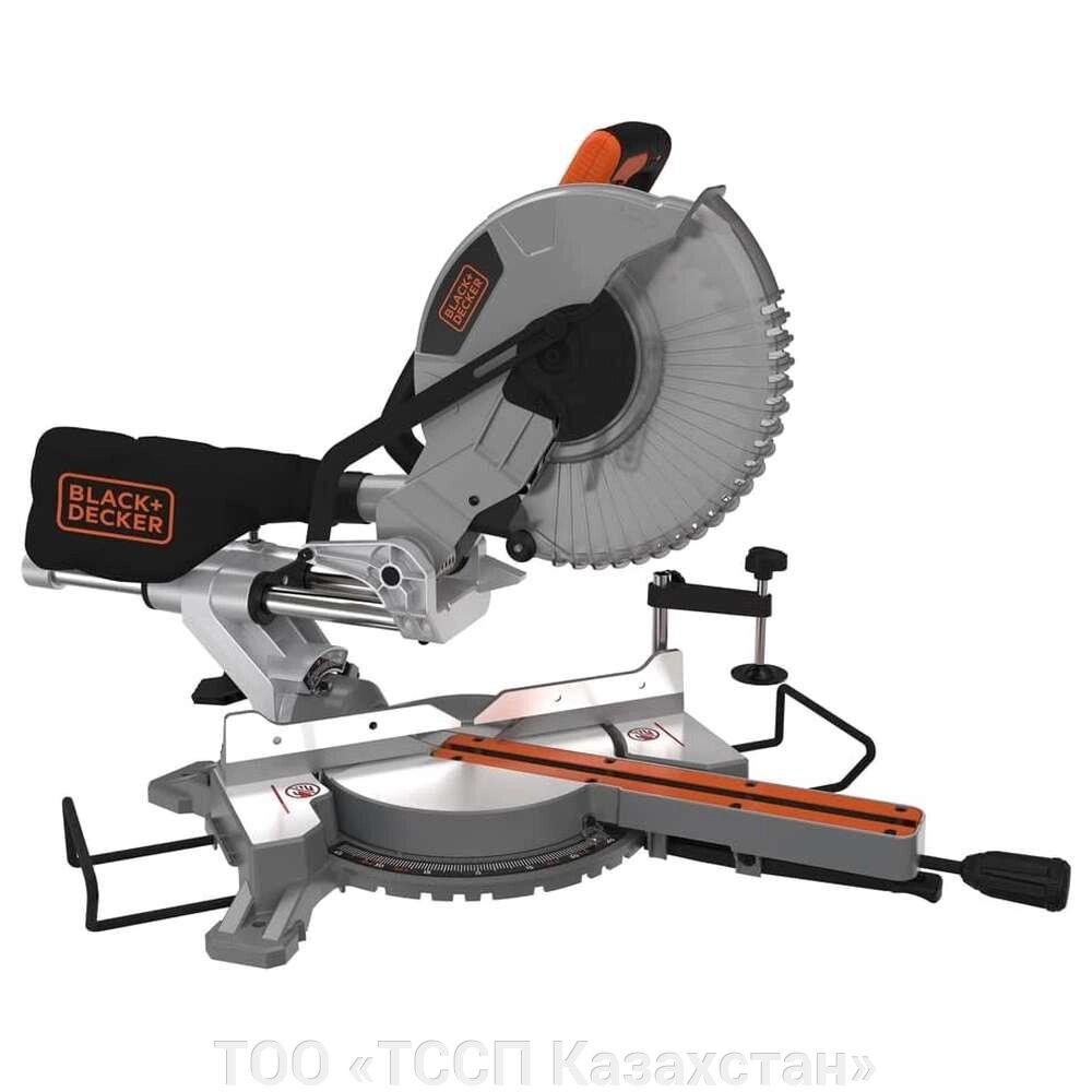 Торцовочная пила BLACK+DECKER 2100Вт 254x30мм BES710-QS от компании ТОО «ТССП Казахстан» - фото 1