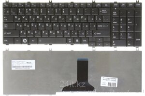 Клавиатура для ноутбука Toshiba Satellite C650/ C660/ L650/ L670, RU, черная