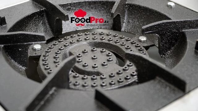 Газовая плита производственная 8 конфорочная, Двухсторонняя от компании FoodPro - фото 1