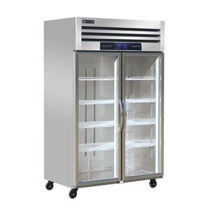 Холодильный шкаф со стеклом. t 10~2. 4 двери. VC4-1200B