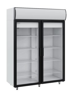 Холодильный шкаф со стеклянной дверью Polair DM110Sd-S дверь купе
