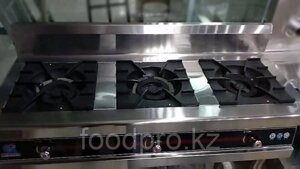 Газовая плита производственная 3 конфорочная в Алматы от компании FoodPro