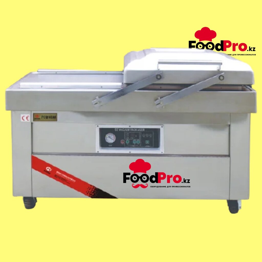 Вакуумный упаковщик DZ-500-2, двухкамерный от компании FoodPro - фото 1