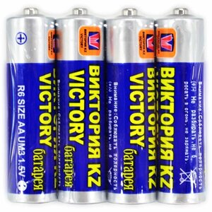 Батарея АА Виктория 1.5В солевая