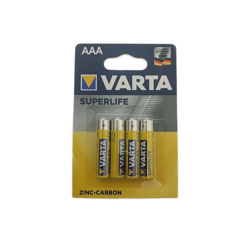 Батарея AAA VARTA 1.5В Superlife от компании Мир Электроники - фото 1