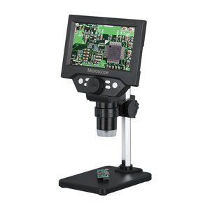 Цифровой видео микроскоп G5-A 1000X 5,5" 10MP на регулируемой подставке пластик