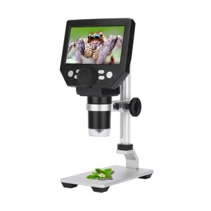 Цифровой видео микроскоп G5-B 1000X 5,5" 10MP на регулируемой подставке металл