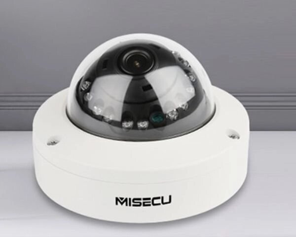 Купольная IP камера MISECU IPC-DM12E-20H 2Мп 1080P H265 POE/48В, обнаружение движения, ночное видение (Код: ) от компании Мир Электроники - фото 1