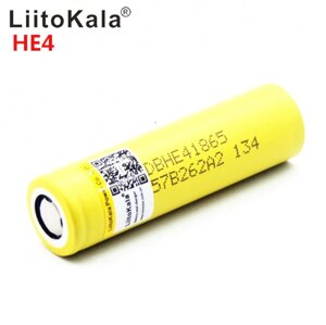 Li-Ion литий-ионные аккумуляторы HE4 18650 2500 мАч, 20А высокотоковые