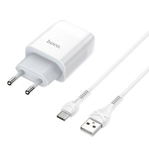 Зарядное устройство C72A EU штекер один USB набор с кабелем USB Type-C