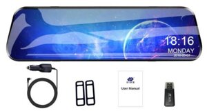 Видеорегистратор-зеркало E-Ace A20 (DVR Mirror)
