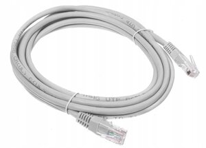 Кабель компьютерный UTP LAN Cat 5E 24AWG, 10 м