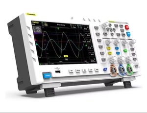 Осциллограф цифровой FNIRSI-1014D до 100 МГц, двухканальный с генератором сигналов