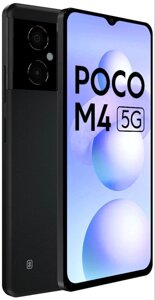 Смартфон POCO M4 5G 6/128ГБ, 6.58" FHD, NFC, Global, черный