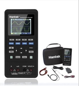 Цифровой осциллограф Hantek 2D42 2-канальный 40 МГц, генератор + мультиметр портативный, USB