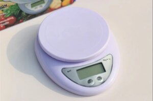 Весы кухонные Electronic B05 с чашкой до 5 кг, точность 1 г