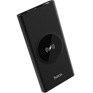 POWER BANK HOCO J37, 10000 мАч, 2USB, беспроводная зарядка