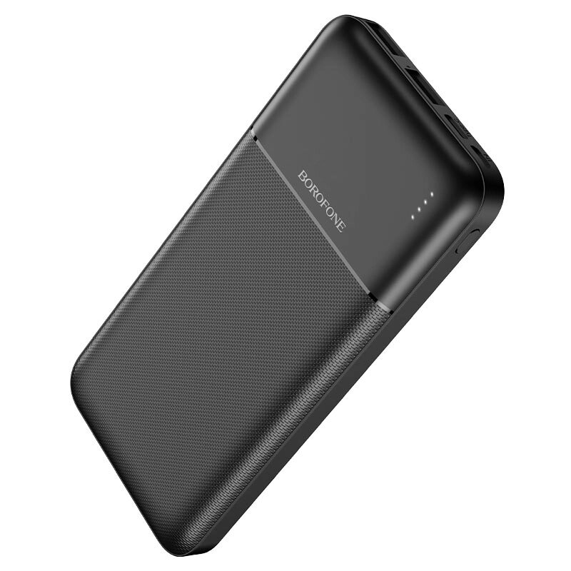 POWER BANK BOROFONE BJ16, 10000 мАч, 2 входа, 2 выхода USB от компании Мир Электроники - фото 1