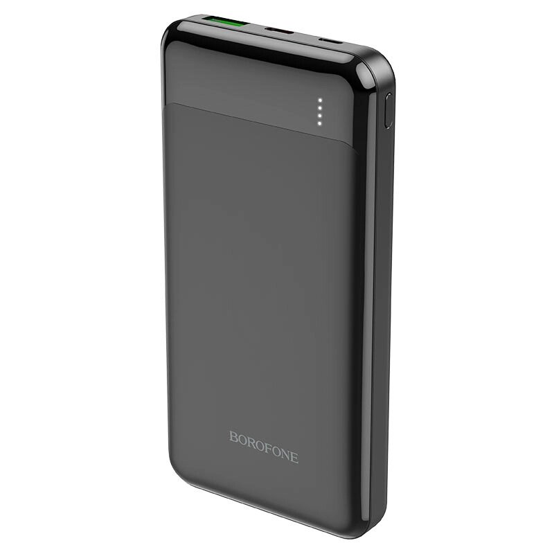 POWER BANK BOROFONE Bj19, 10000 мАч, 2 входа, 2 выхода, 20Вт от компании Мир Электроники - фото 1