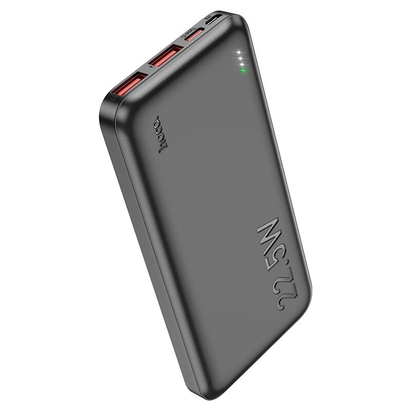 POWER BANK HOCO J101 10000 мАч LED, USB, USB-C, PD 20W, QC3.0 от компании Мир Электроники - фото 1