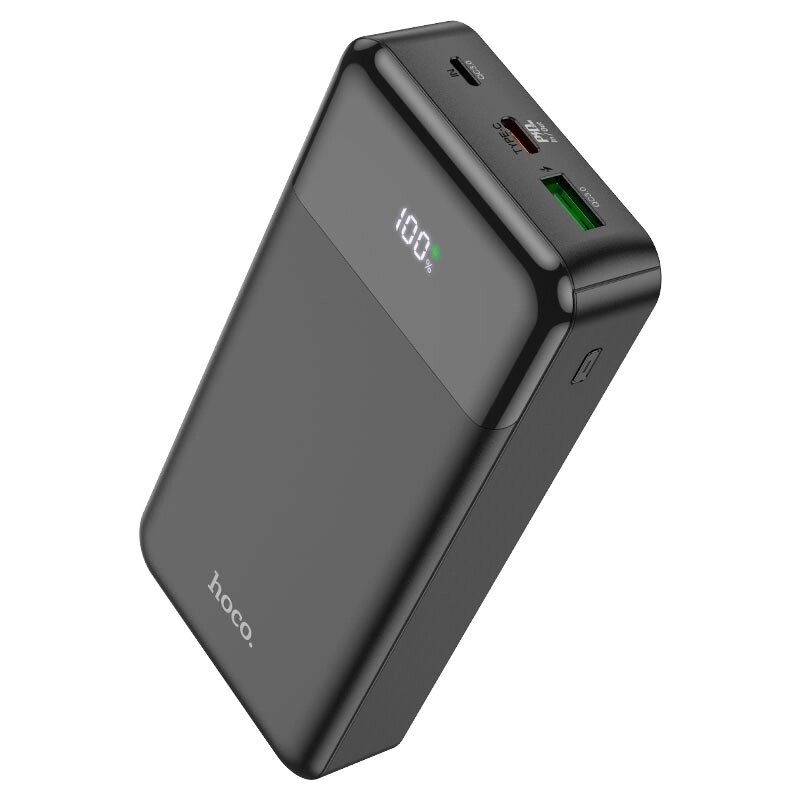 Power Bank HOCO J102A 20000 мАч, USB, USB-C, PD 20Вт, QC3.0 от компании Мир Электроники - фото 1