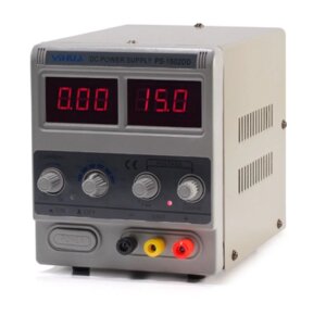 Регулируемый лабораторный блок питания ELEMENT 1502DD 0-12 В, 2 А пост. тока