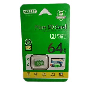 SD карта gerlax N1-64, 64 гб 10 класс