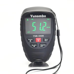 Толщиномер профессиональный Yunombo YNB-555 (YNB-555R) аллюминий, сталь, оцинковка