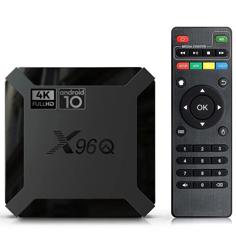 TV Box X96Q Allwinner H313, Android 10, 1/8 ГБ от компании Мир Электроники - фото 1