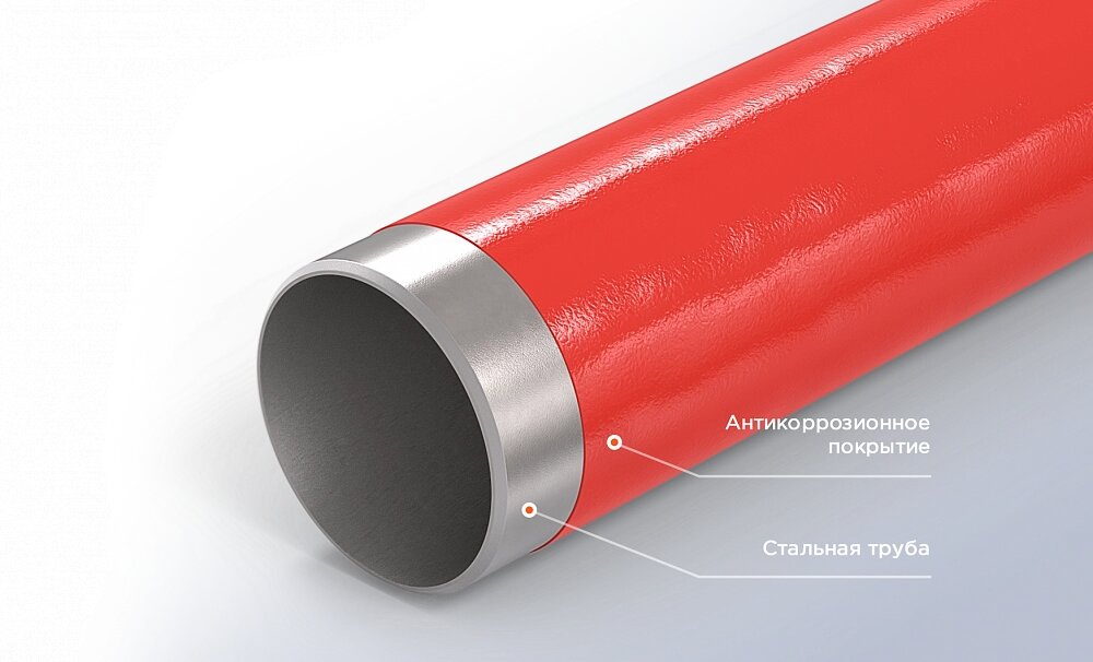 Антикоррозионное внешнее покрытие для газовых труб GazzFlex от компании ТОО "Nekei" - фото 1
