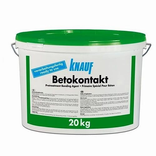 Бетоноконтакт Грунтовка Knauf Betokontakt (20 л) от компании ТОО "Nekei" - фото 1