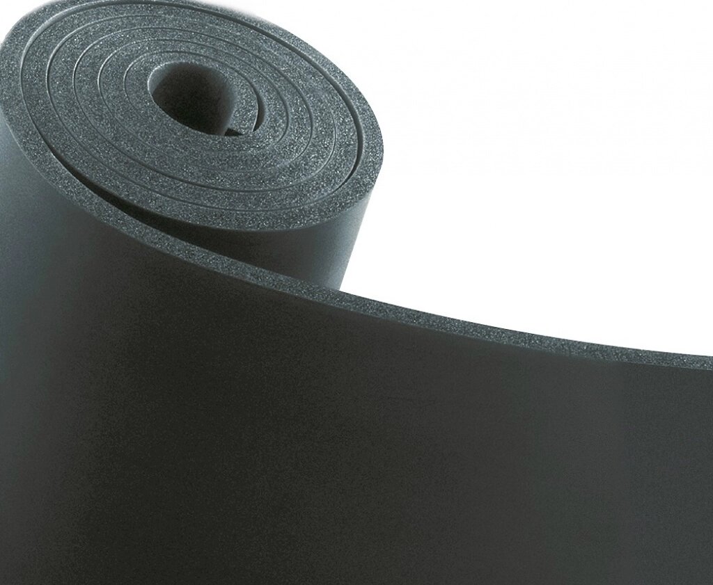 K-FLEX ST каучуковая теплоизоляция в рулоне, толщина 10 мм (20 кв. м) от компании ТОО "Nekei" - фото 1