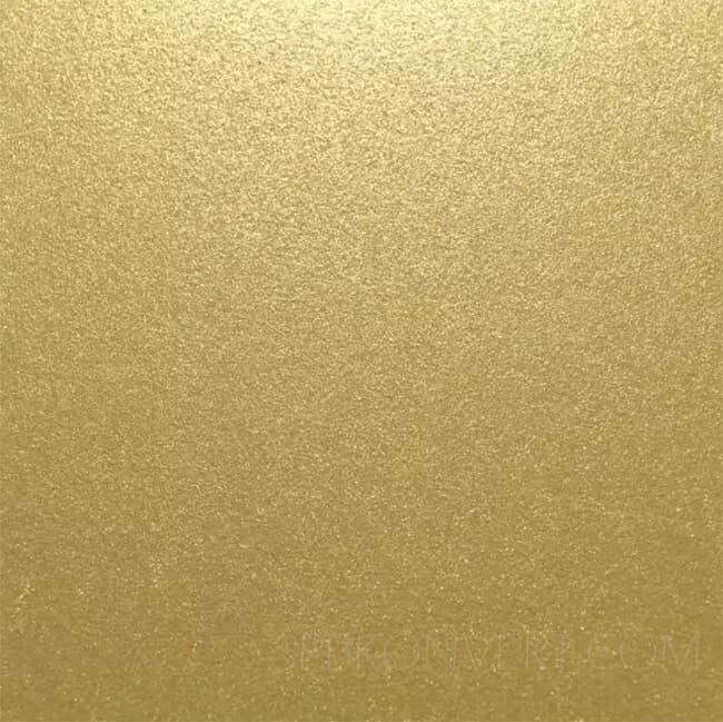 Лист УПС 2х2000х3000мм (12,6 кг) Золотистый металлик с пленкой от компании ТОО "Nekei" - фото 1