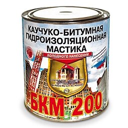 Мастика каучуко-битумная БКМ-200 фас. 2 кг, 20 кг от компании ТОО "Nekei" - фото 1