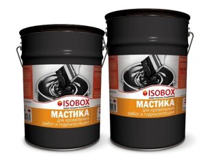 Мастика кровельная гидроизоляционная ISOBOX, ведро 22 кг