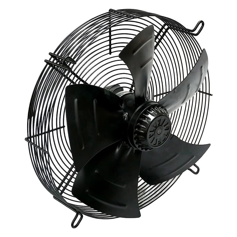 Осевой вентилятор с защитной решеткой Ровен YWF (K)2E-250-B-Z (Axial fans) нагнетание от компании ТОО "Nekei" - фото 1