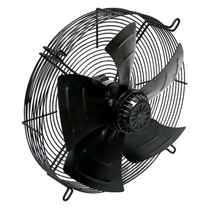 Осевой вентилятор с защитной решеткой Ровен YWF (K)4D-450-B-Z (Axial fans) нагнетание