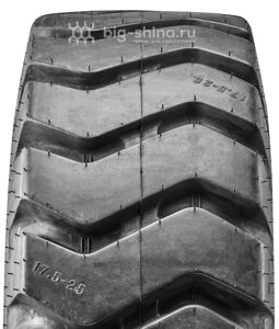 Шина для фронтальных погрузчиков 45794 16PR 177A2/158B TL ME3 456 ROCK GRIP MRL