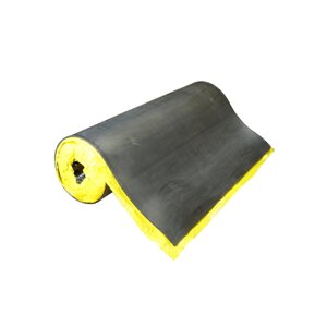 Резина для защиты от износа 10*2000 мм Black 60 Sh, с CN-слоем