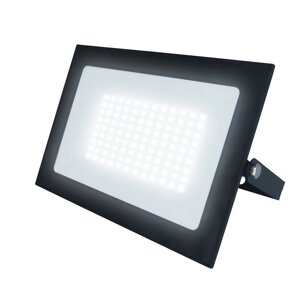 Ulf-f21-100w/4000k ip65 200-250в black прожектор светодиодный. белый свет (4000K). Корпус черный. TM Uniel