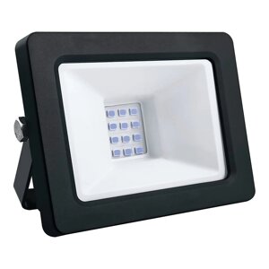 Прожектор светодиодный 2835SMD, 20W синий AC220V/50Hz IP65, в черном компактном корпусе, LL-902