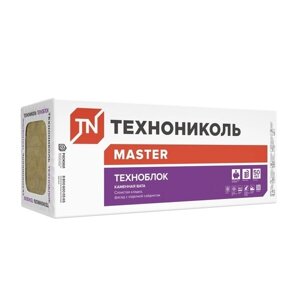 Минеральная вата (минплита, стекловата) Утеплитель Технониколь Техноблок Стандарт 50х600х1200, 8,64 кв. м