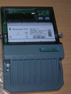 Счетчик Меркурий 230AR-00 R 5-7,5А; 3*57,7/100В (к. т. 0,5S/1,0; RS-485;)