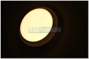 Накладной светодиодный светильник LNR-12 (220V, 12W, круглый)