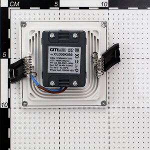 Citilux Омега CLD50K080N LED Встраиваемый светильник с диммером Белый