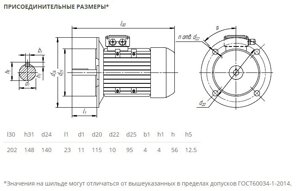 Электродвигатель 5АИ 56 А4 0,12/1500 IM3081 0,12кВт 380/220В У2