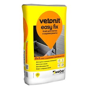 Weber. Vetonit Клей морозостойкий Easy Fix