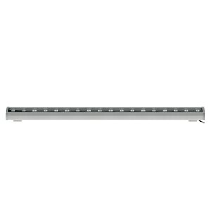 Ulf-l52-18w/rgb/l100 dc24v ip65 silver прожектор светодиодный линейный, 1000мм. rgb. dc24v. алюминий. tm uniel
