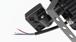 Светодиодный прожектор PIR-10W-CW (10W, 220V, IP65, белый, с датчиком движения)